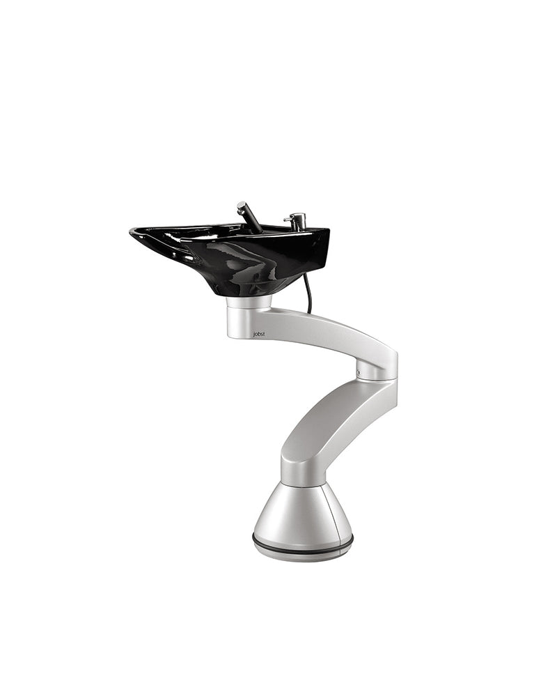 Contura swing PLUS - Aluminium freestanding basin - Black basin